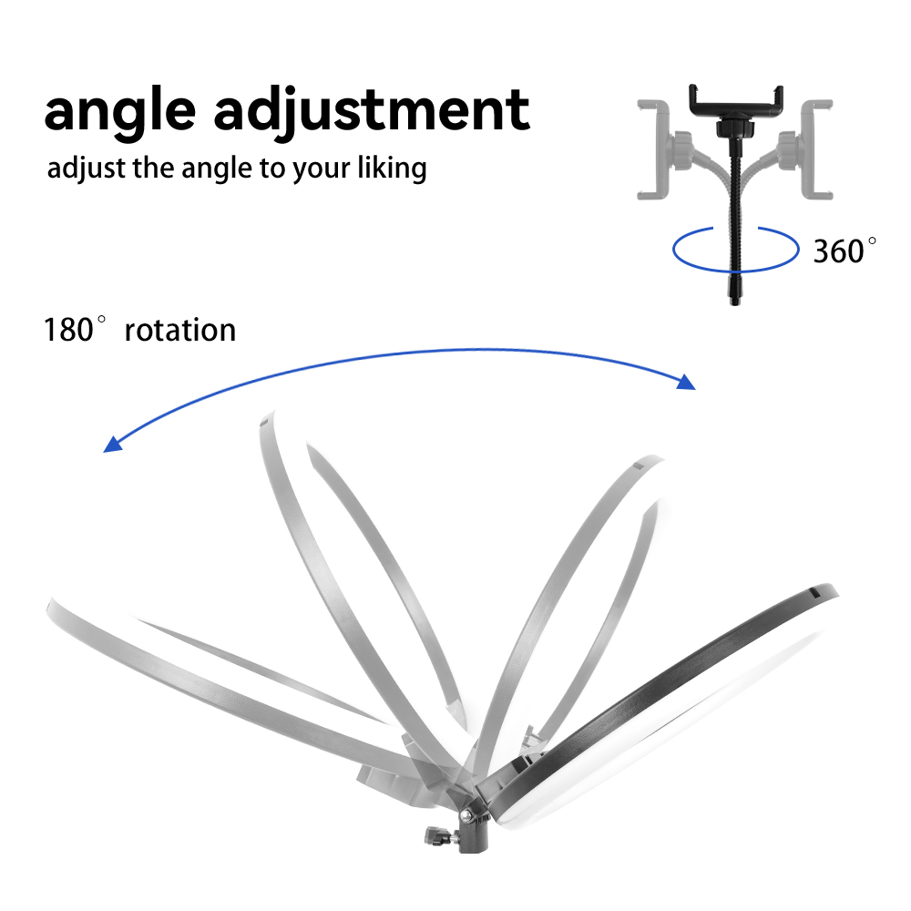 Anillo de luz RGB de 18 pulgad - Ring Light 18 Inch Studio reseña y precio