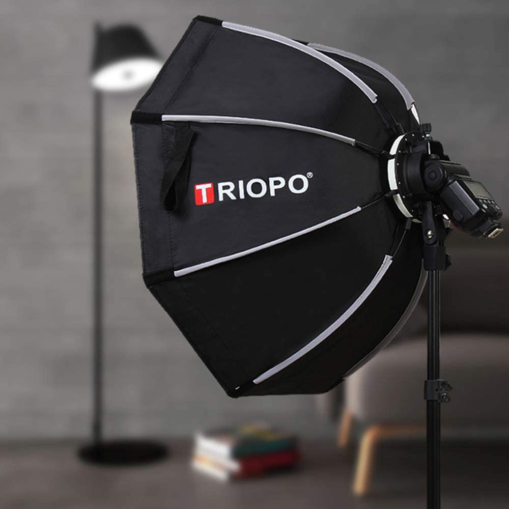 TRIOPO 55cm 65cm 90cm 120cm Fo - Softbox 120Cm Octagon reseña y precio