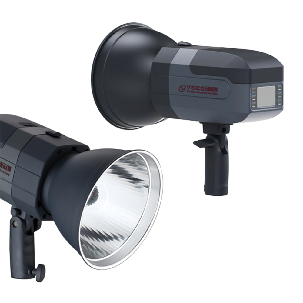 Visico 5II 400Ws TTL HSS paque - Studio Strobe Hss Ttl reseña y precio