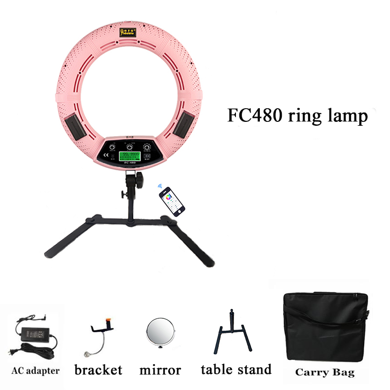Yidoblo 18 pulgadas FC480 RGB  - Ring Light 18 Inch Studio reseña y precio