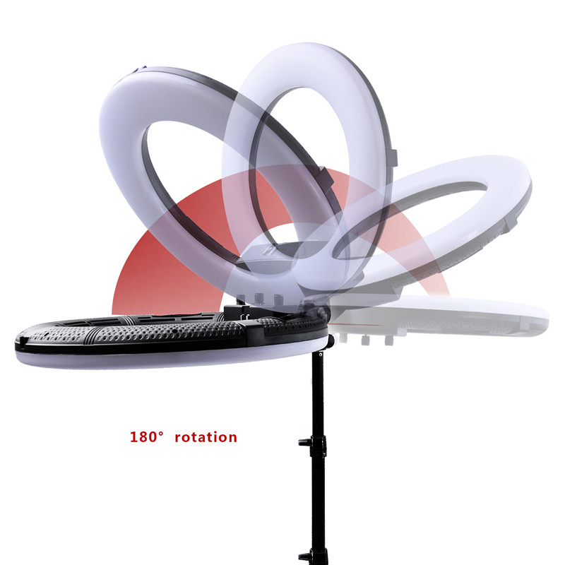 Yidoblo 18 pulgadas FC480 RGB  - Ring Light 18 Inch Studio reseña y precio