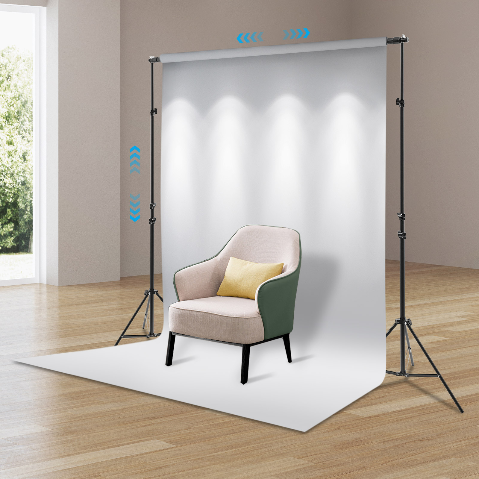 Kit de Soporte para Fondo Foto - Photography Backdrop Stand Kit reseña y precio