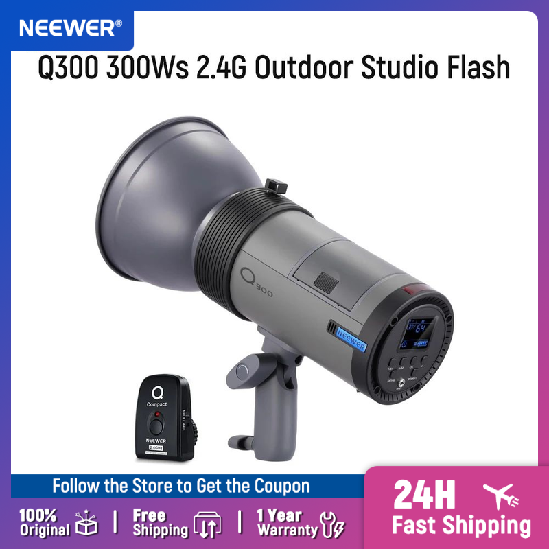Flash de Estudio para Exterior - Wireless Flash Trigger 2.4G reseña y precio