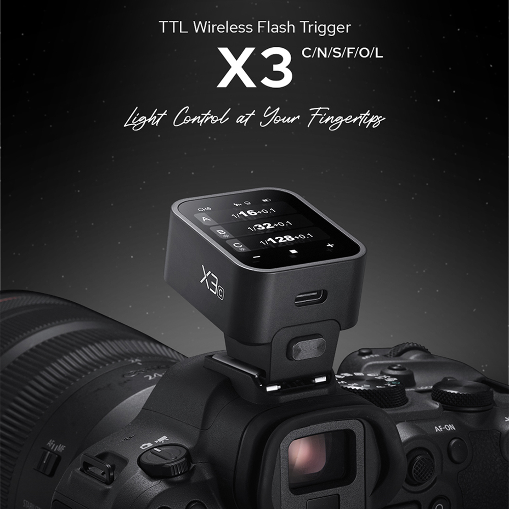 Godox X3 pantalla táctil carga - Wireless Flash Trigger 2.4G reseña y precio