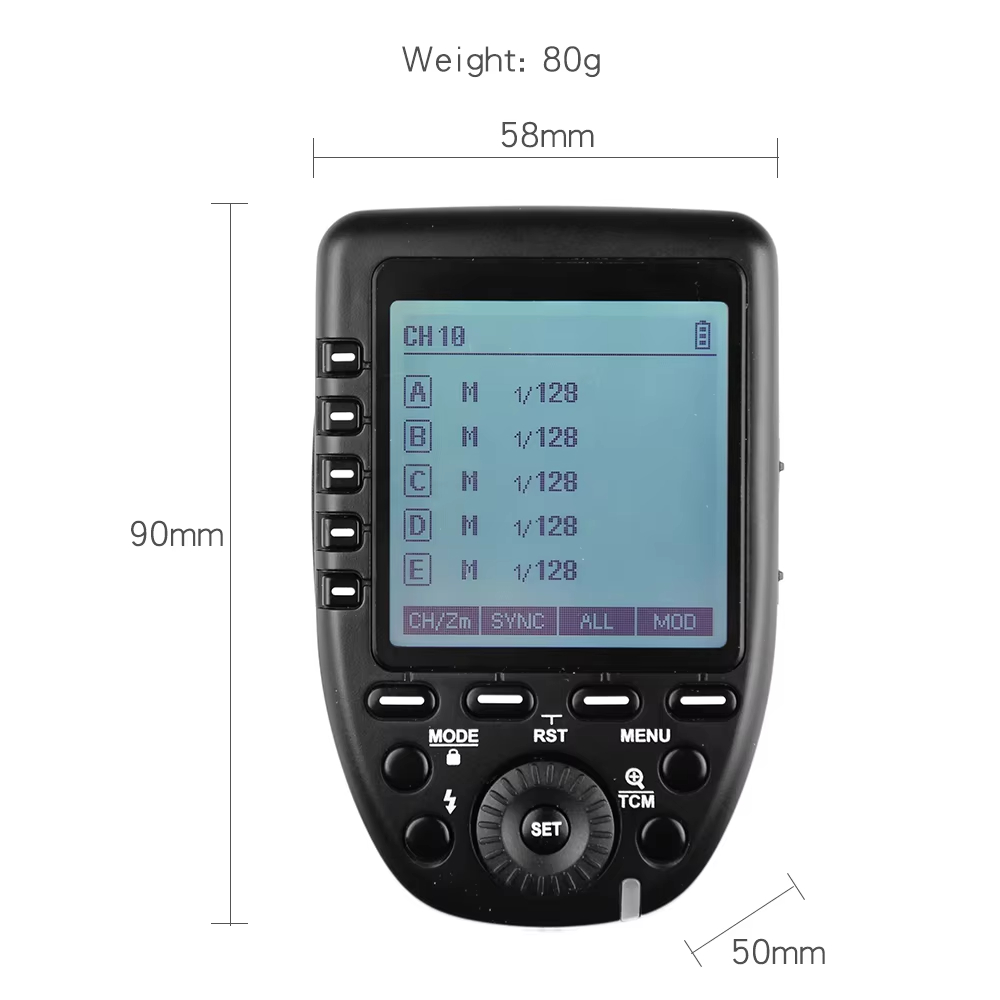 Godox Xpro Xpro-C Xpro-N Xpro- - Wireless Flash Trigger 2.4G reseña y precio