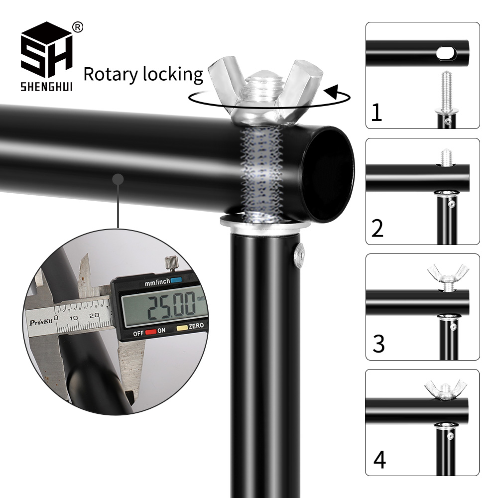 Soportes para Fondos de Fotogr - Photography Backdrop Stand Kit reseña y precio