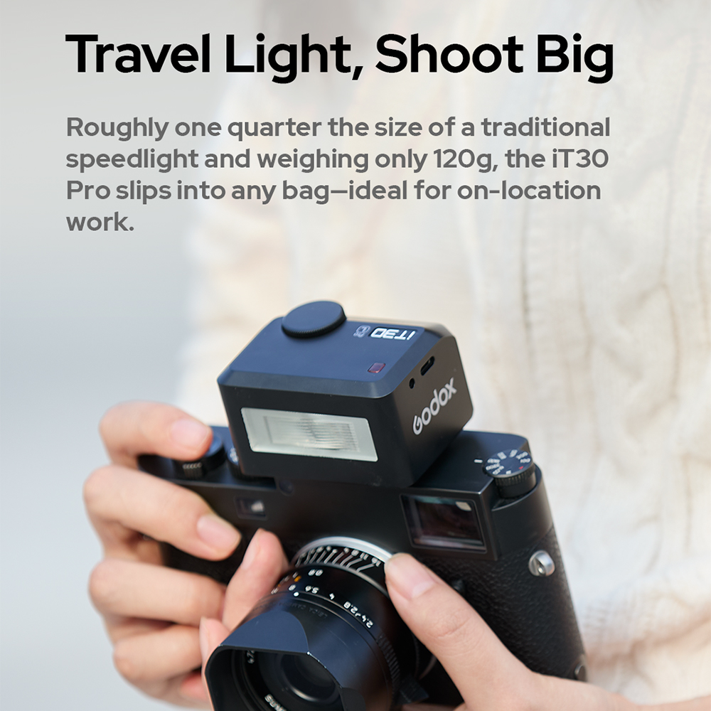 Flash Godox IT30Pro L Mini TTL - Wireless Flash Trigger 2.4G reseña y precio