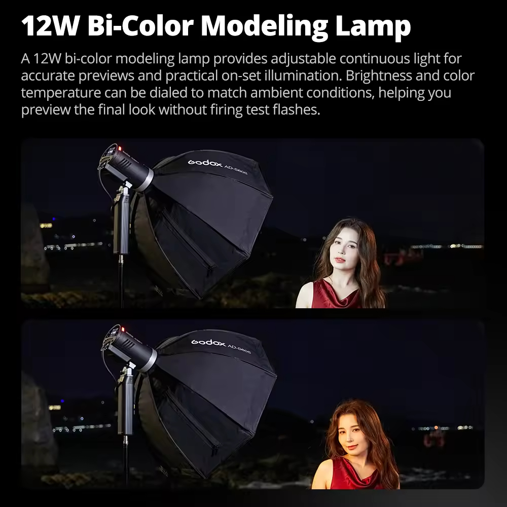 Godox AD300 ProII 300W TTL HSS - Studio Strobe Hss Ttl reseña y precio
